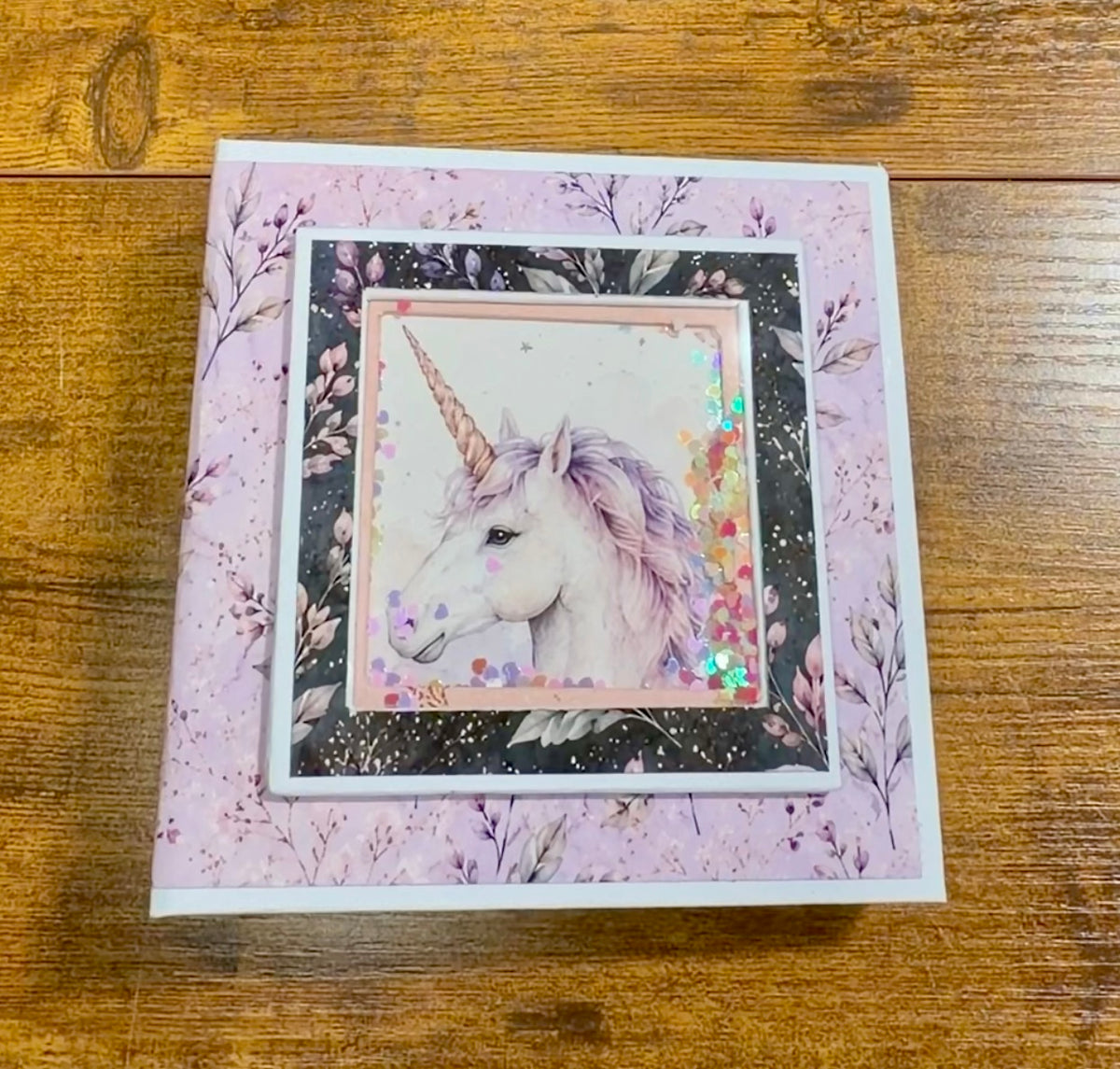 Magical Unicorn Handmade Mini Album