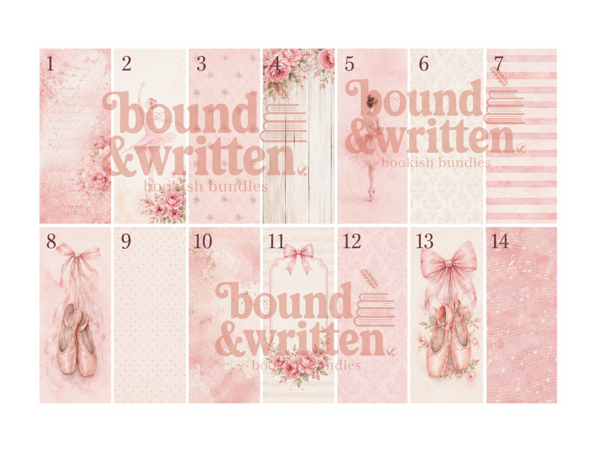 Ballet Themed Paper Pack