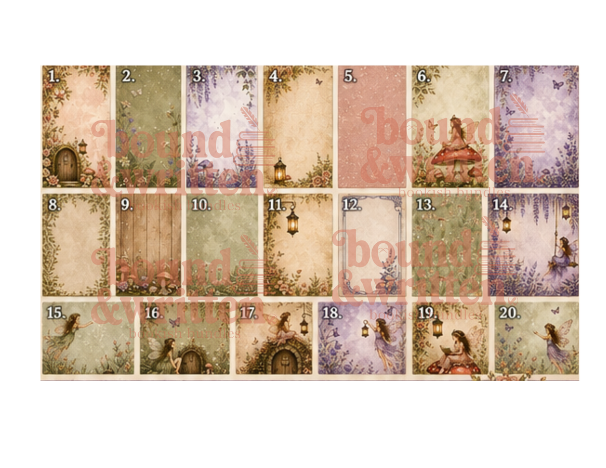 Whispers of the Forest Themed Paper Pack