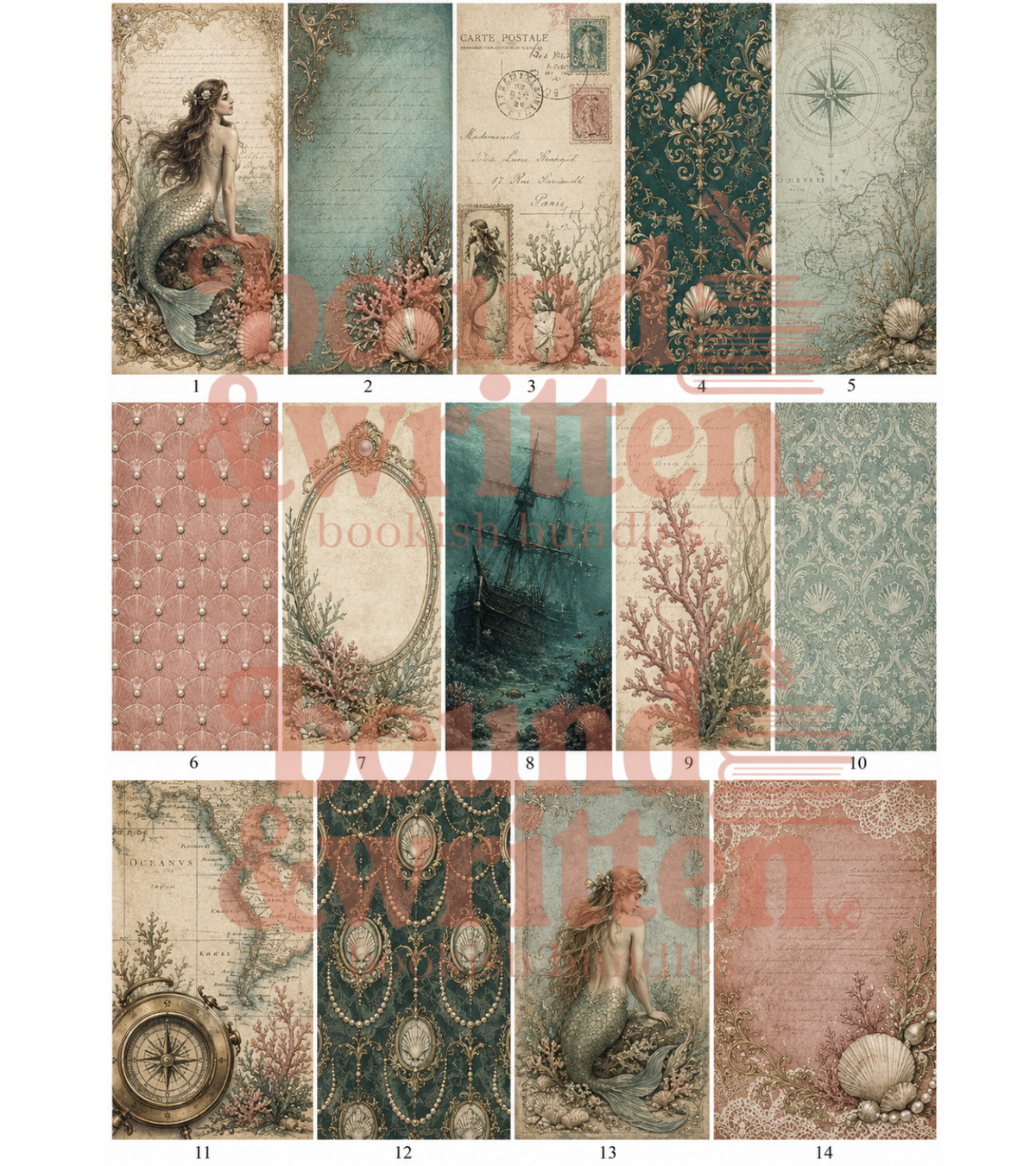 Secrets of the Sea Themed Paper Pack