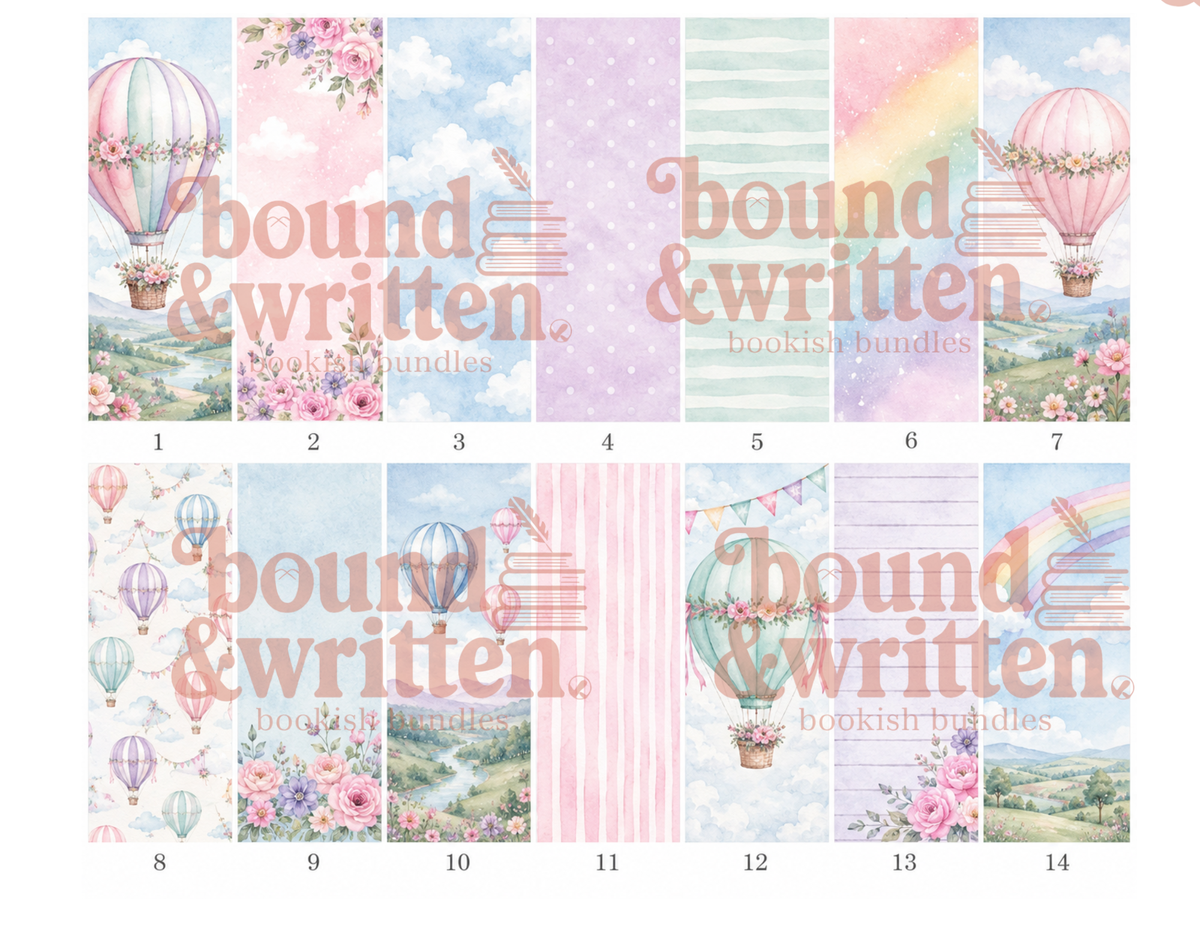 Up Up and Away Themed Paper Pack