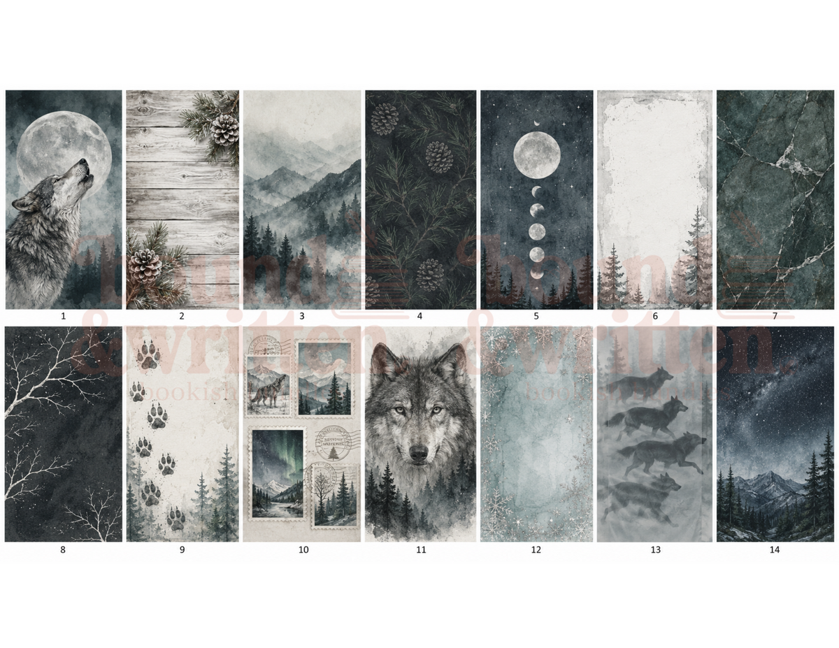 Shadows of the Forest Themed Paper Pack
