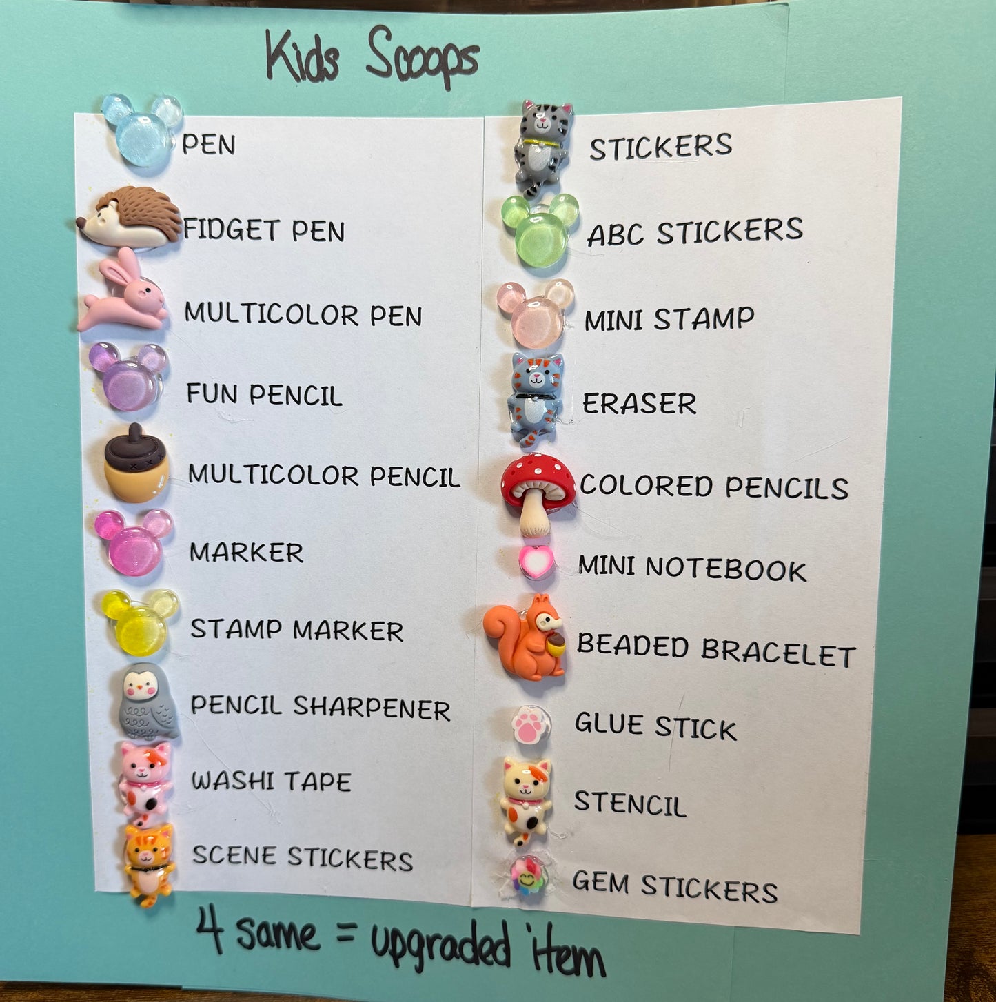 Kids' Journaling Scoops