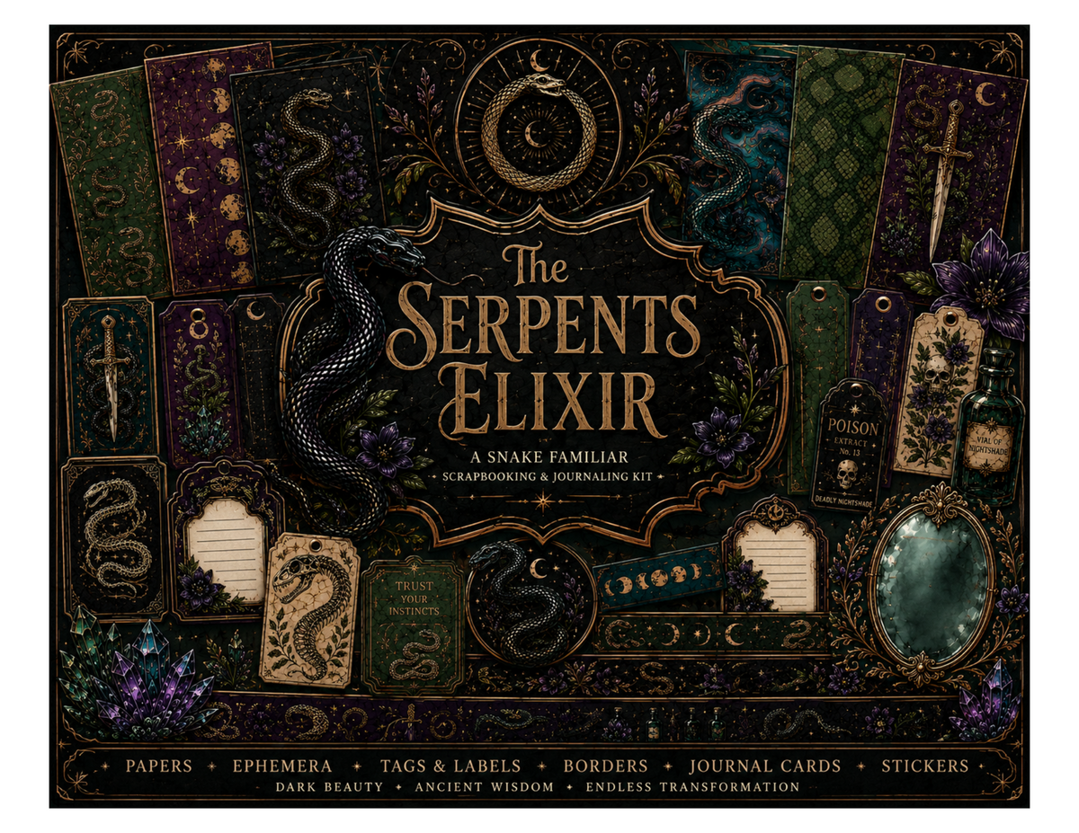 The Serpents Elixir Themed Paper Pack