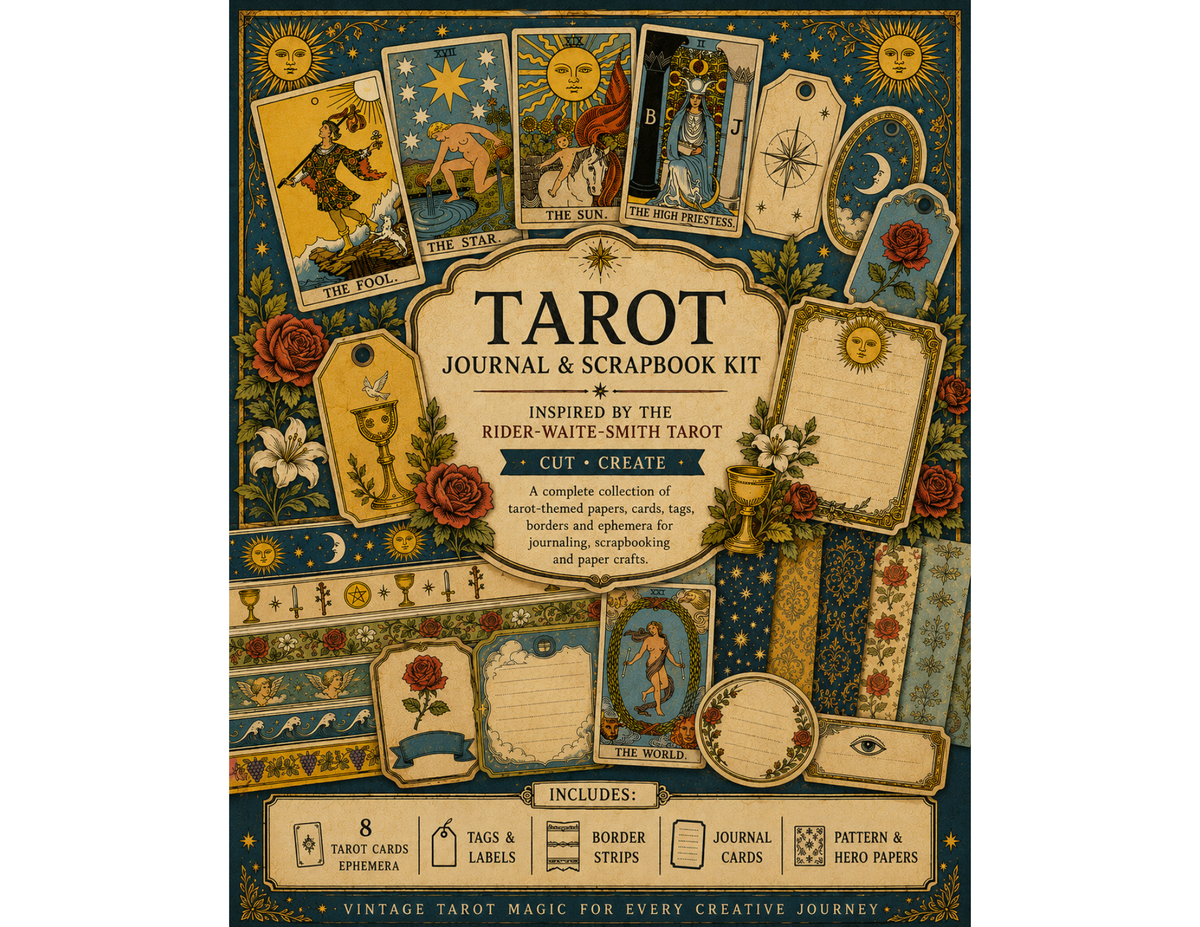 Tarot Themed Paper Pack